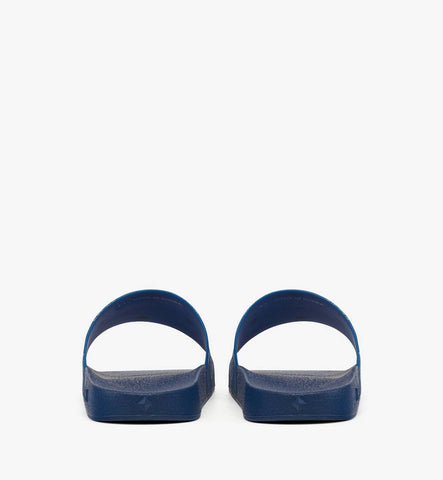 MESCAMM111F039-Monogram Print Rubber Slides|