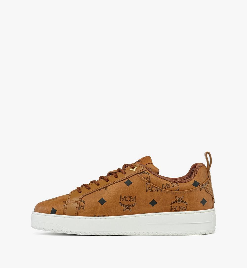 MESFSAJ01CO038-Neo Terrain Lo Sneakers in Visetos|COGNAC