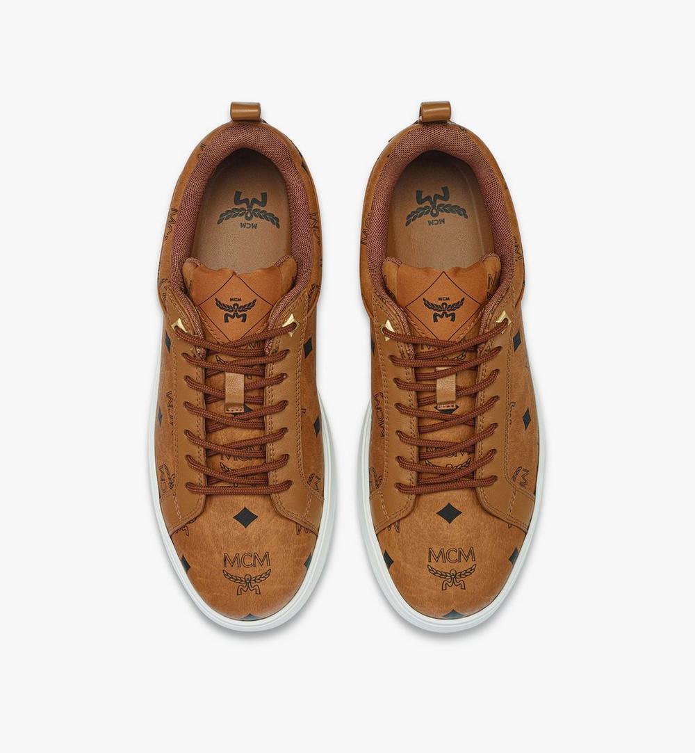 MESFSAJ01CO037-Neo Terrain Lo Sneakers in Visetos|COGNAC