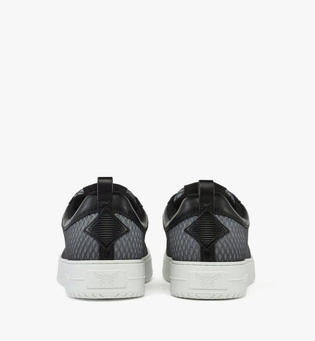 MEXFSAJ02EG042-Neo Terrain Sneakers in Gradation Mesh and Calfskin|Grey