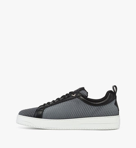 MEXFSAJ02EG041-Neo Terrain Sneakers in Gradation Mesh and Calfskin|Grey