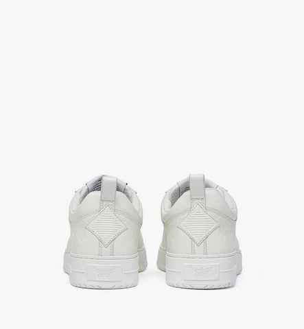 MESEAAJ02WG037-Neo Terrain Sneakers in Monogram Leather|Egret