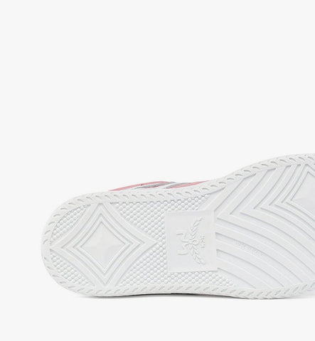 MESESAJ03PZ038-Neo Terrain Sneakers in Visetos Leather Mix|Soft Pink