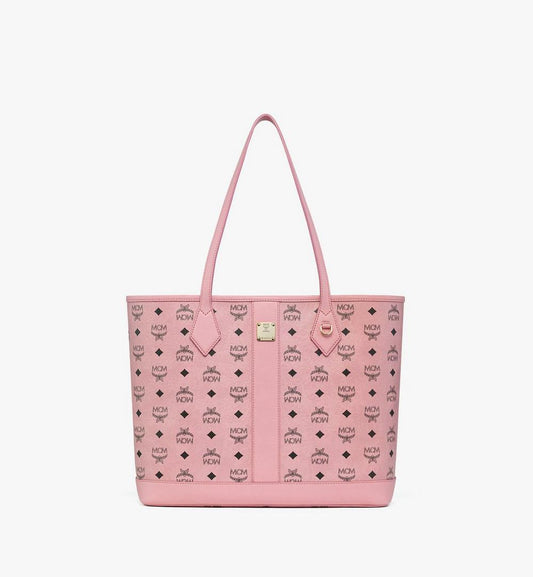 MWPGSLR02PZ001-New Liz Shopper in Visetos|SOFT PINK