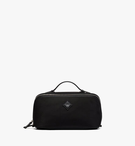 MXZFATT01BK001-OTTOMAR FABRIC TOILETRY BAG ME, ONE SIZE|BLACK