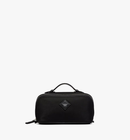 MXZFATT03BK001-OTTOMAR FABRIC TOILETRY BAG SM, ONE SIZE|BLACK