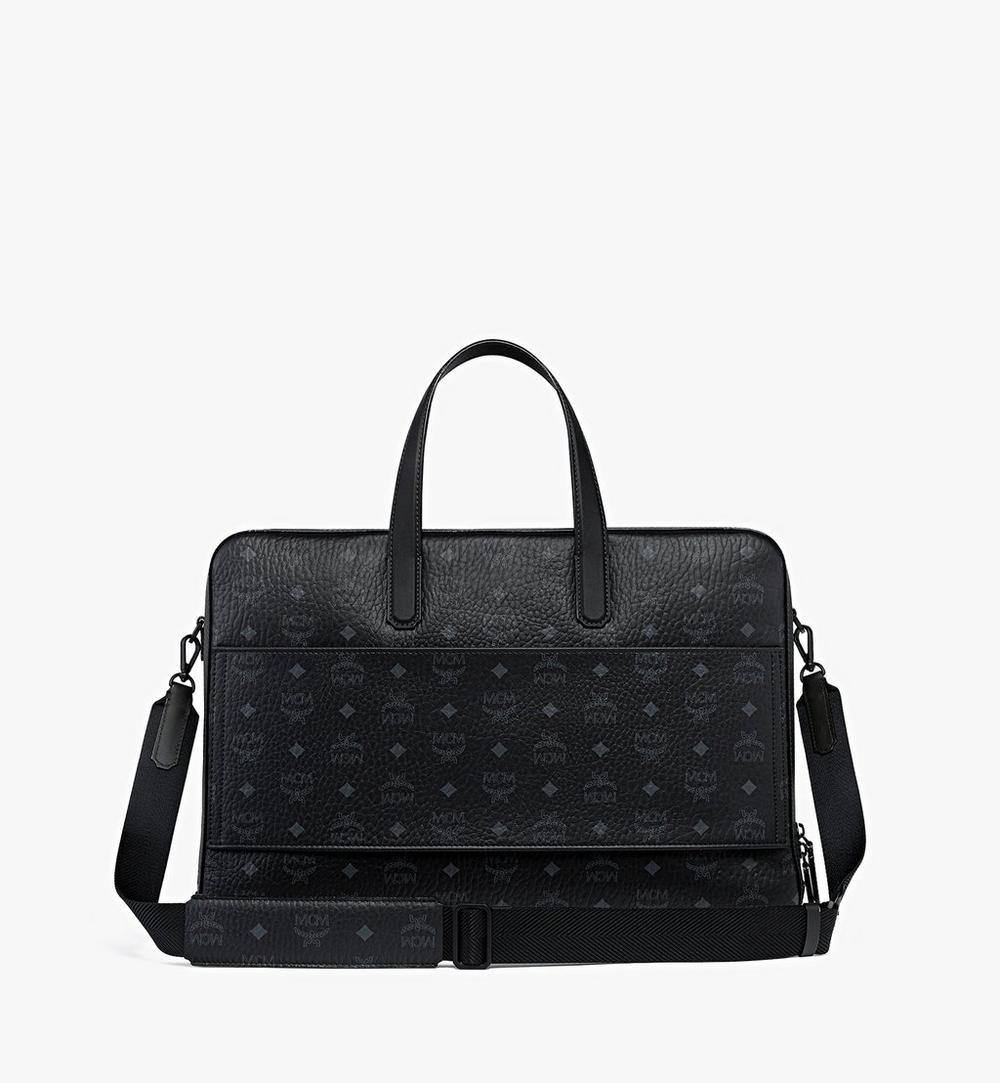 MMVGSTT03BK001-Ottomar Garment Bag in Visetos|Black