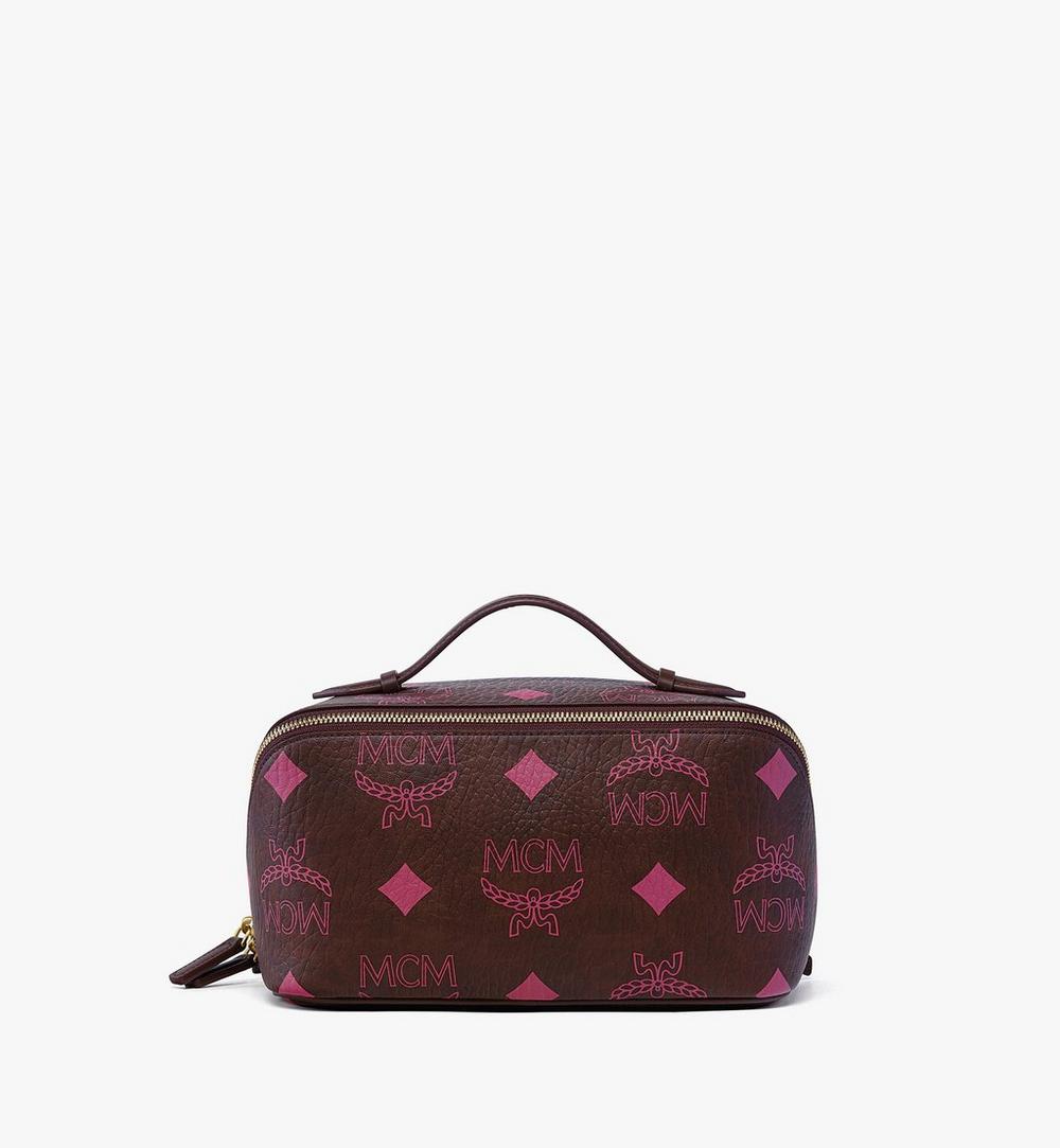 MXZGATT014B001-Ottomar Toiletry Bag in Maxi Visetos|Cinnamon