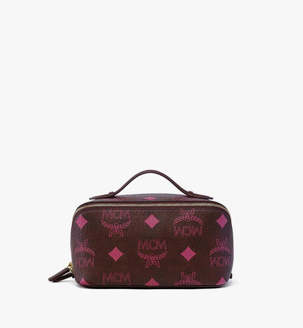 MXZGATT014B001-Ottomar Toiletry Bag in Maxi Visetos|Cinnamon
