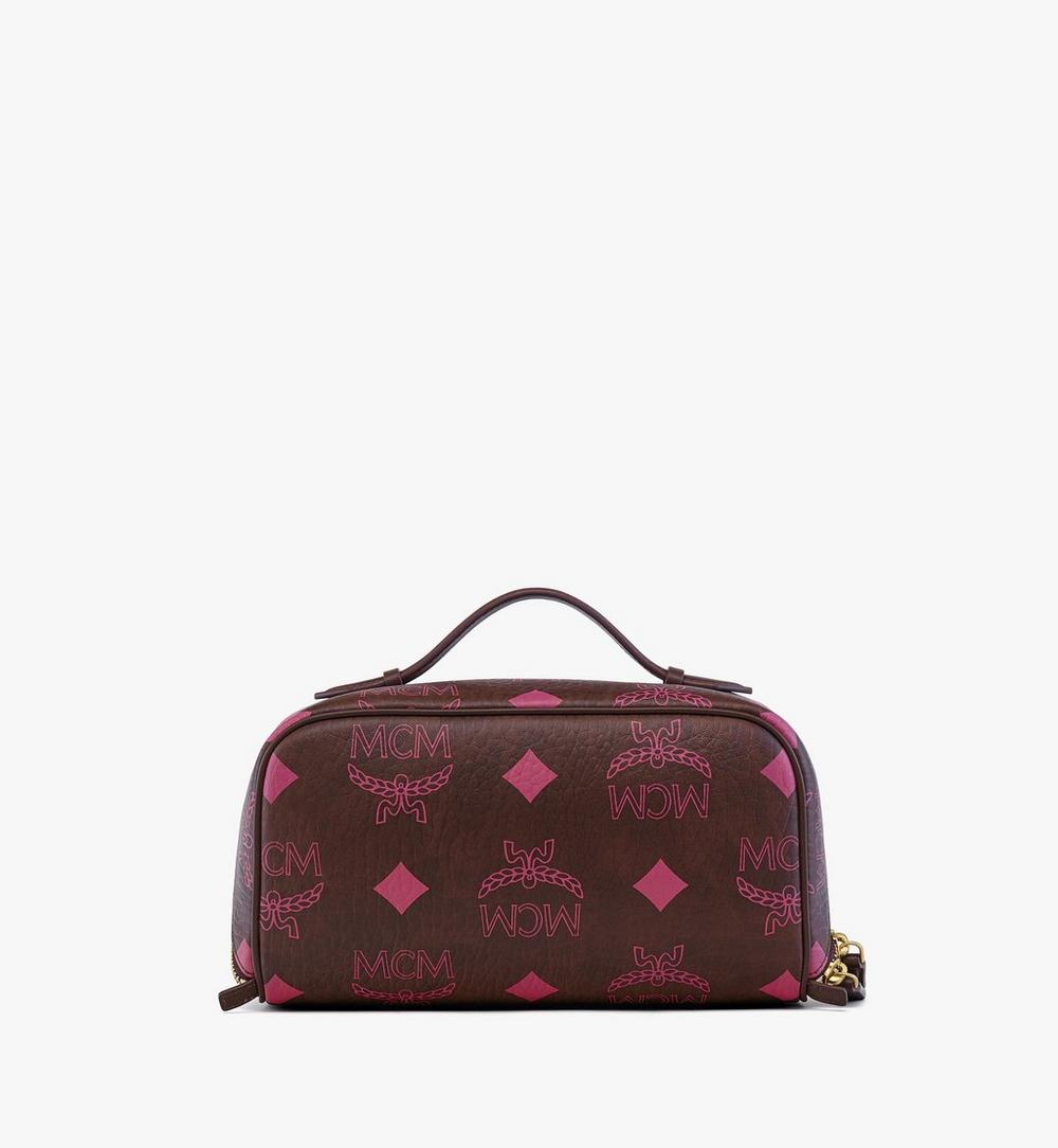 MXZGATT014B001-Ottomar Toiletry Bag in Maxi Visetos|Cinnamon