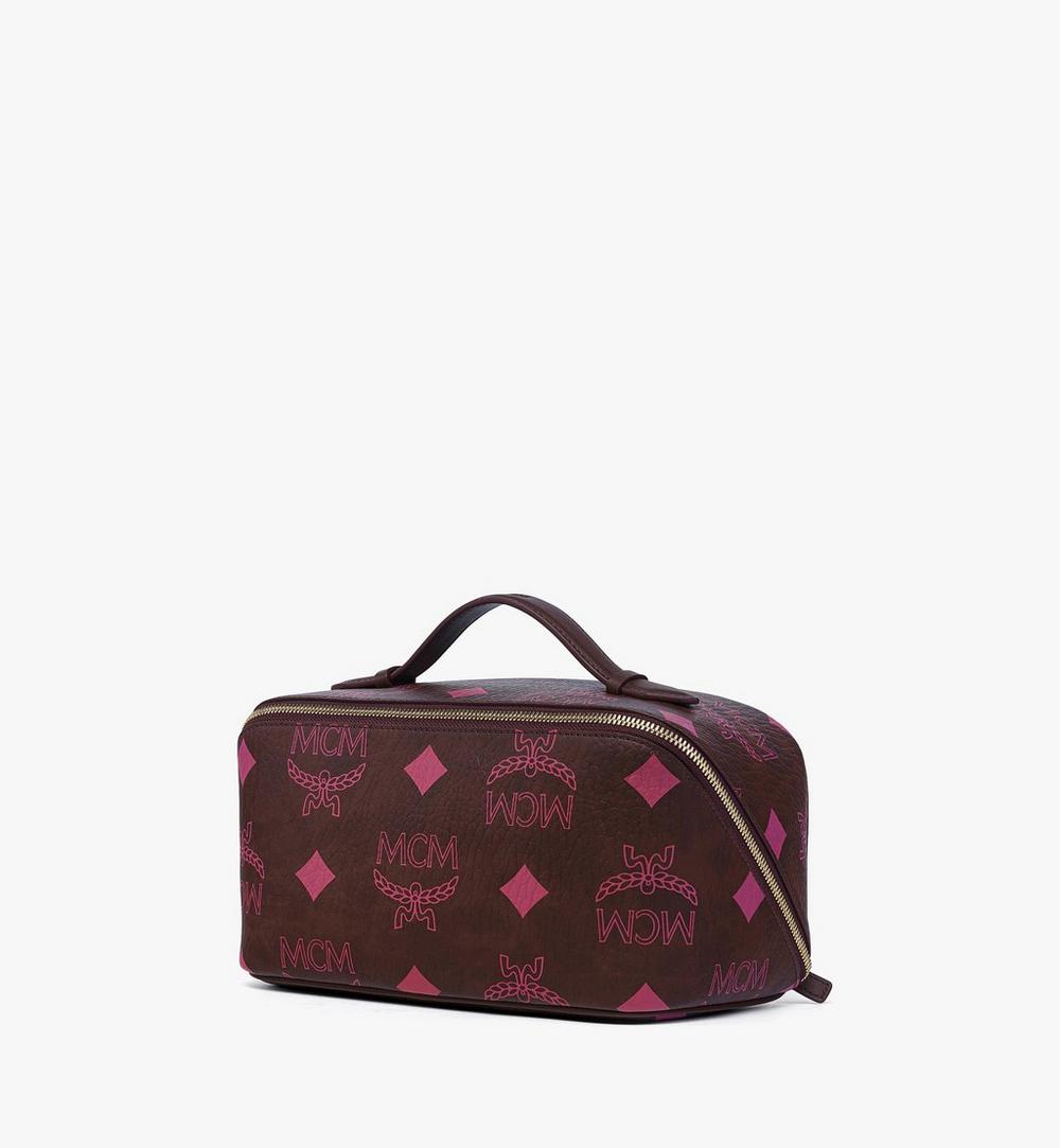 MXZGATT014B001-Ottomar Toiletry Bag in Maxi Visetos|Cinnamon