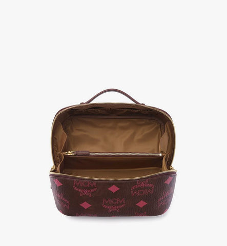MXZGATT014B001-Ottomar Toiletry Bag in Maxi Visetos|Cinnamon