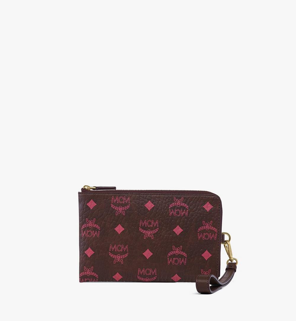 MXZGATT024B001-Ottomar Travel Pouch in Visetos|Cinnamon