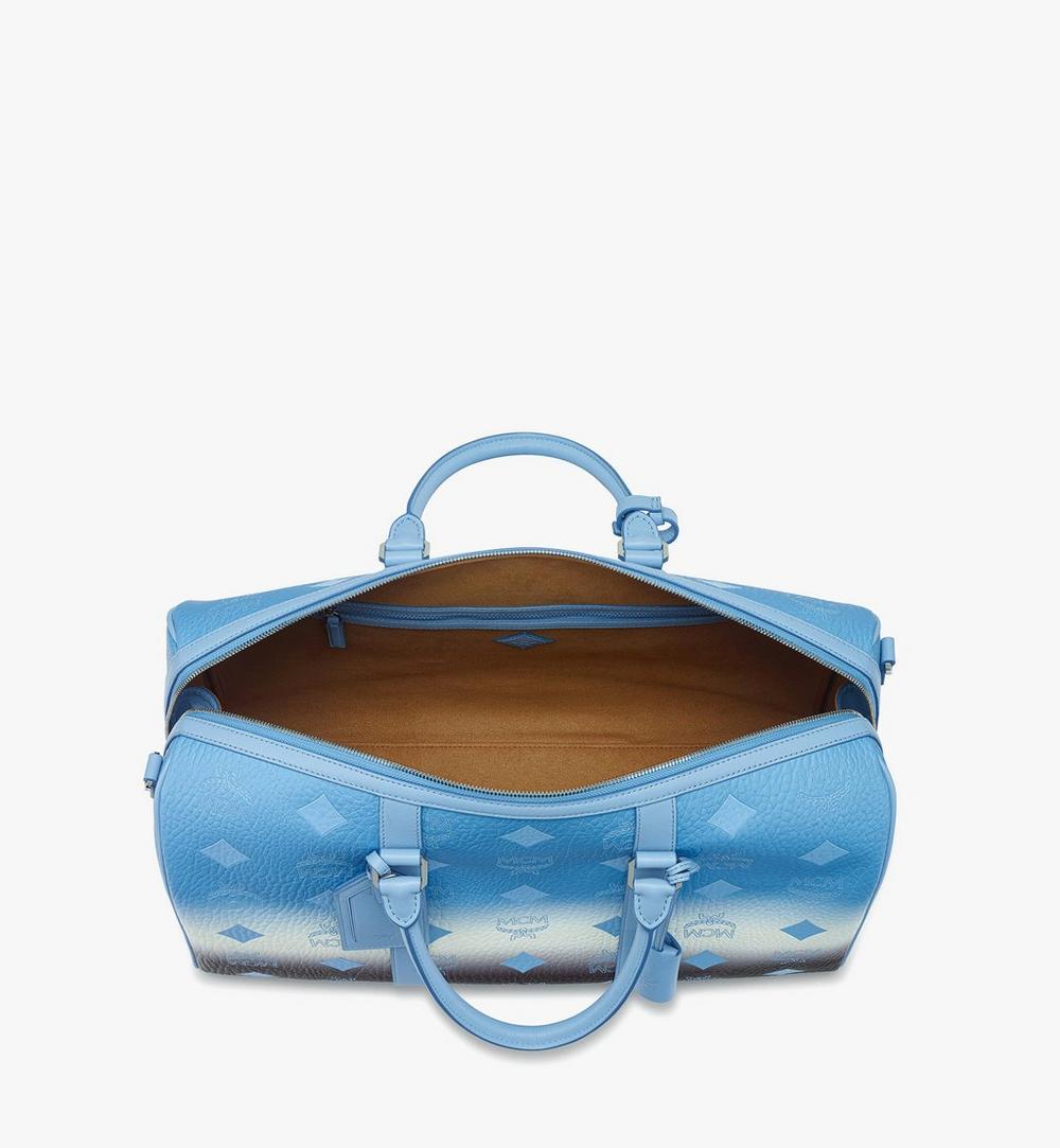 MMVGSTT02L8001-Ottomar Weekender Bag in Gradation Visetos|DELLA ROBBIA BLUE