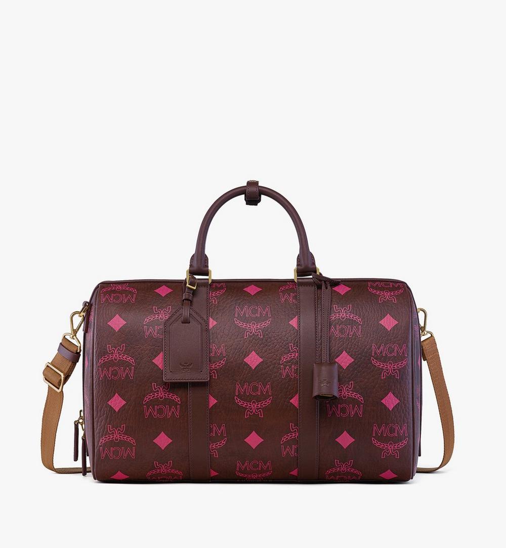 MMVGATT024B001-Ottomar Weekender Bag in Maxi Visetos|Cinnamon