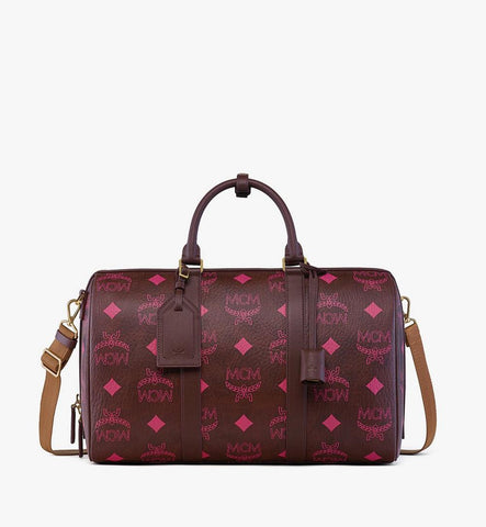 MMVGATT024B001-Ottomar Weekender Bag in Maxi Visetos|Cinnamon