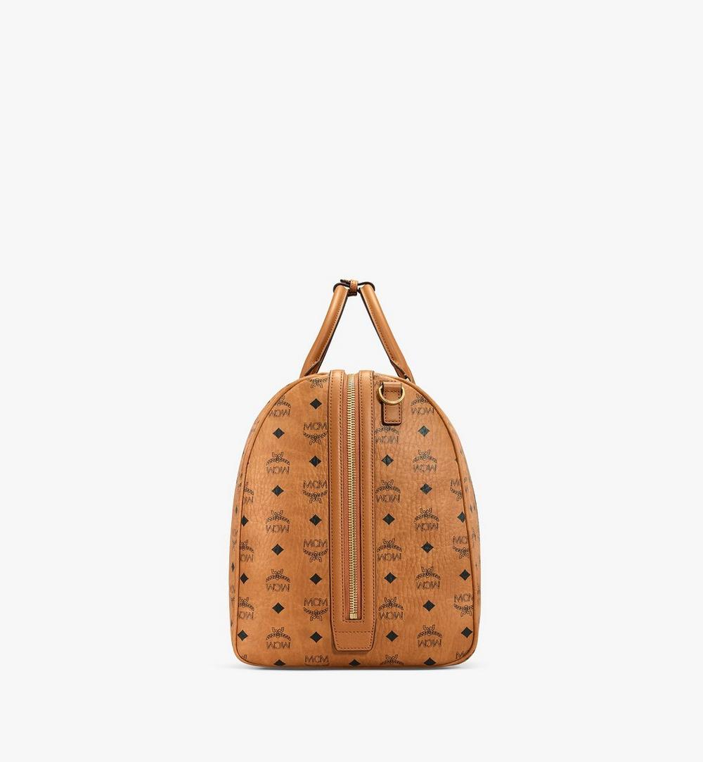 MMVGATT01CO001-Ottomar Weekender Bag in Visetos|Cognac