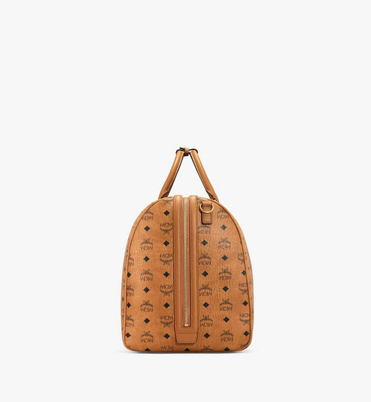 MMVAAVY01CO001-Ottomar Weekender Bag in Visetos|COGNAC
