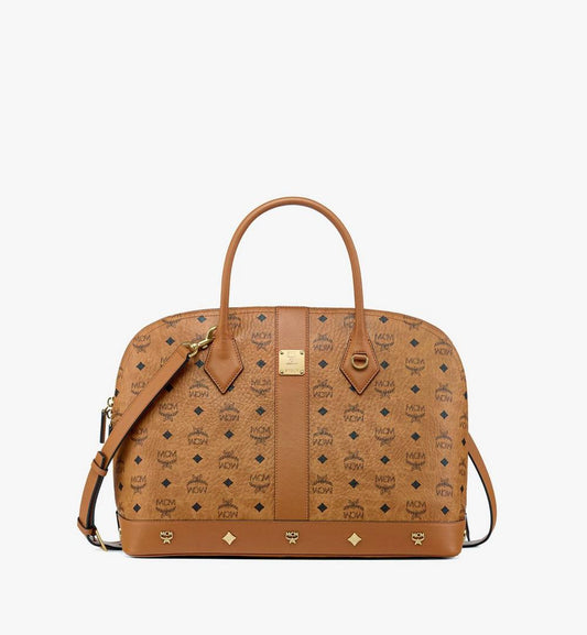 Pina Studded Tote in Visetos
