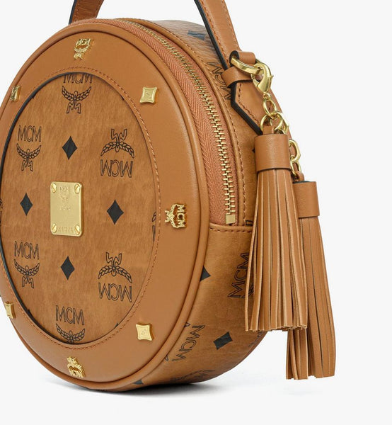 Pina Tambourine Bag in Visetos image 5