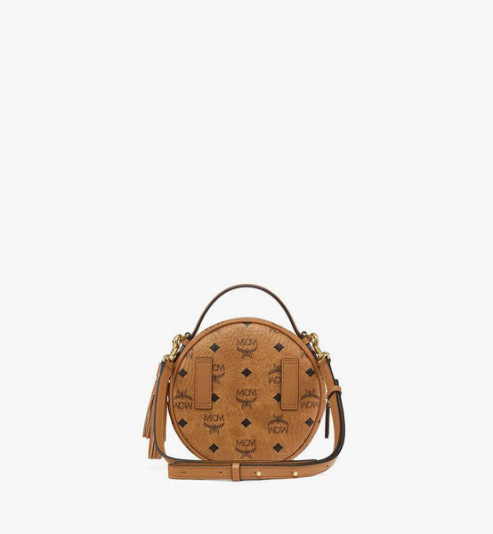 Pina Tambourine Crossbody in Gold Crystal Visetos image 4