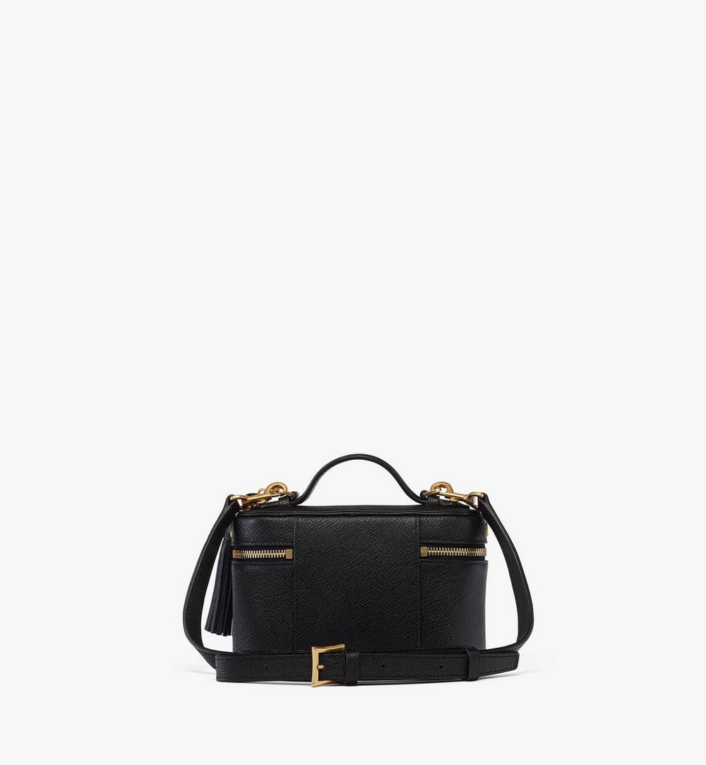 MWRGATA01BK001-Pina Vanity Case in Studded Calfskin|Black