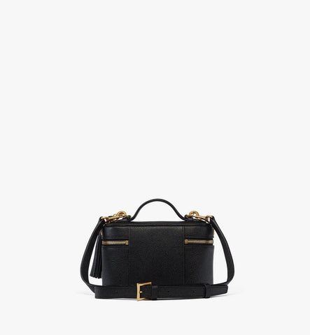 MWRGATA01BK001-Pina Vanity Case in Studded Calfskin|Black