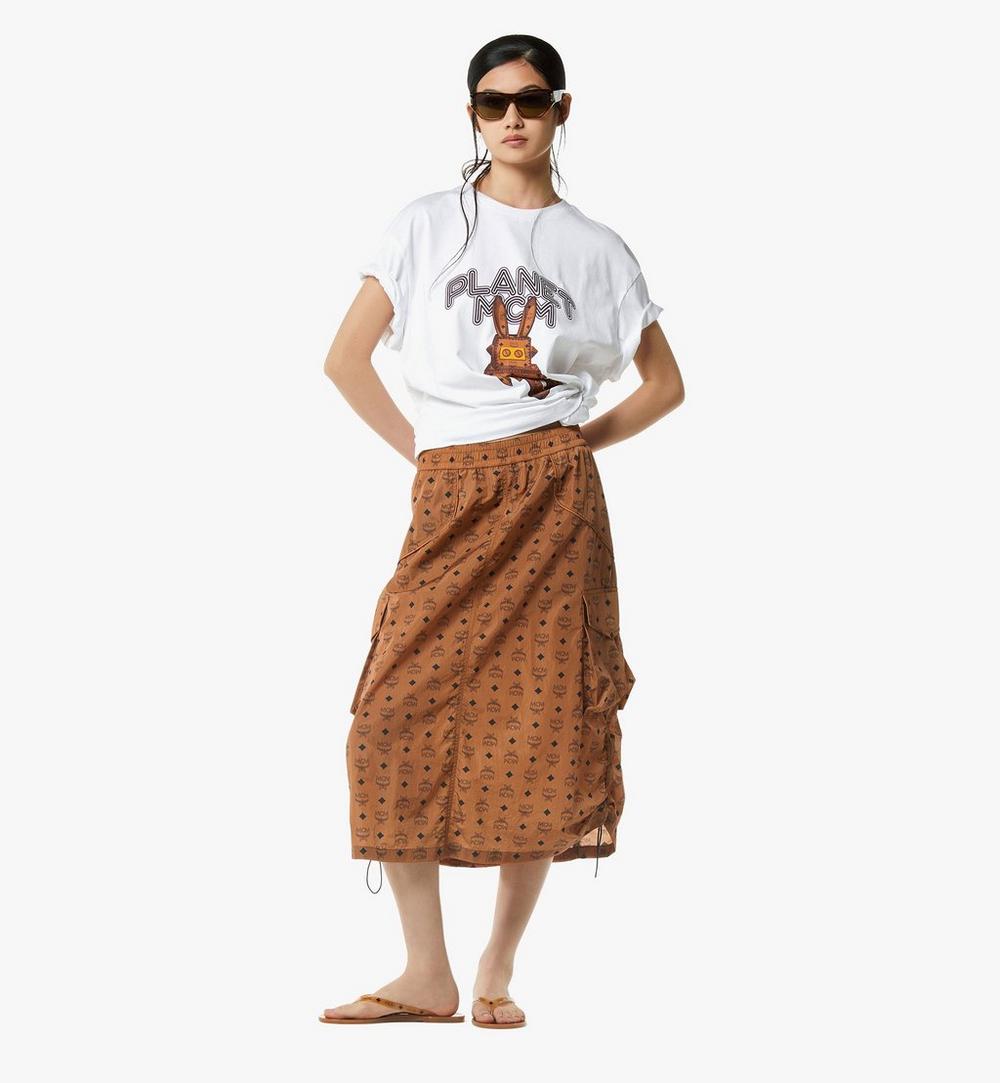 MHTGSMM01WT0XS-Planet MCM Rabot T-Shirt in Organic Cotton|White