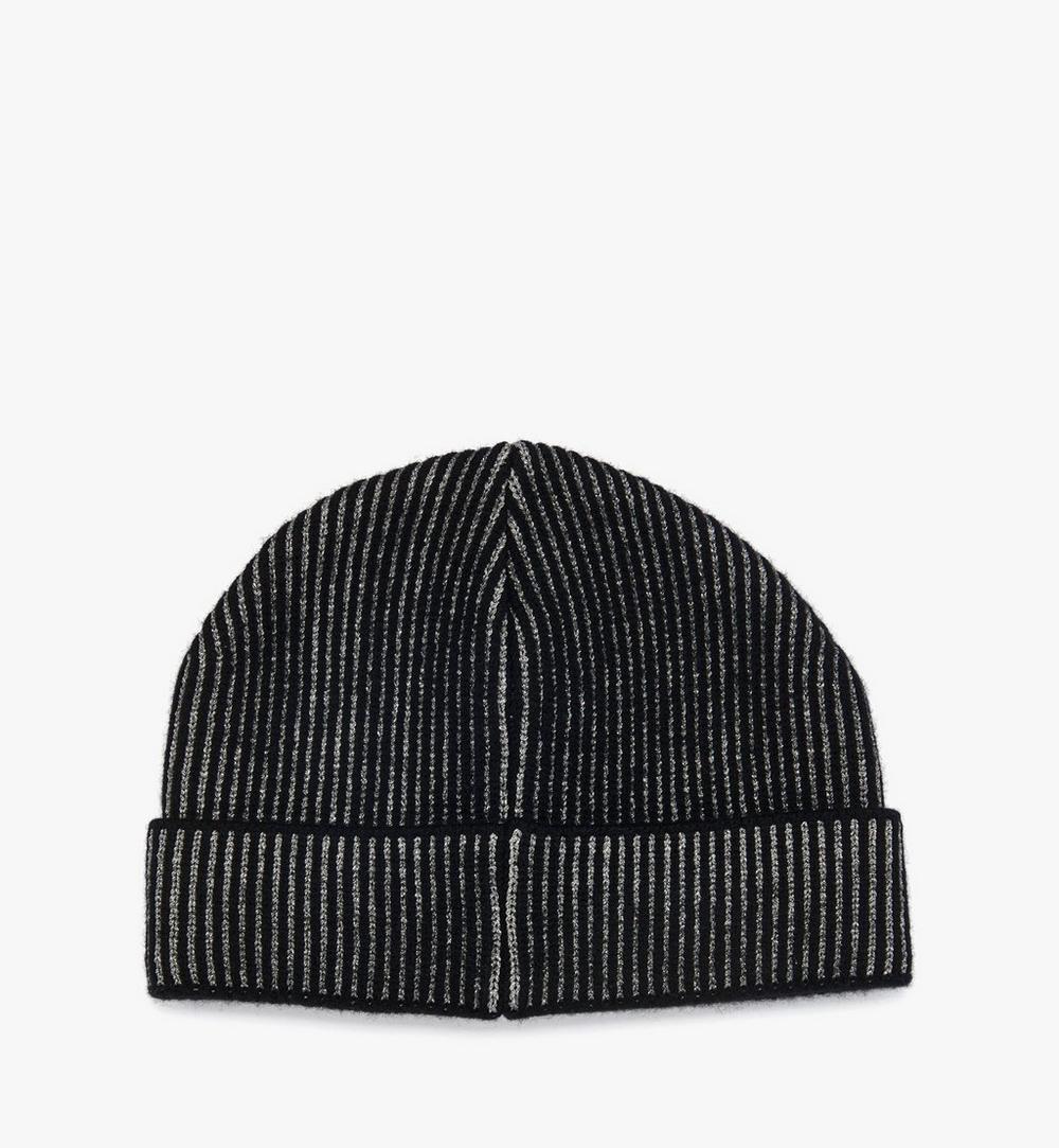 MEHGSMM01BK001-Rabot Beanie in Lurex Wool|BLACK