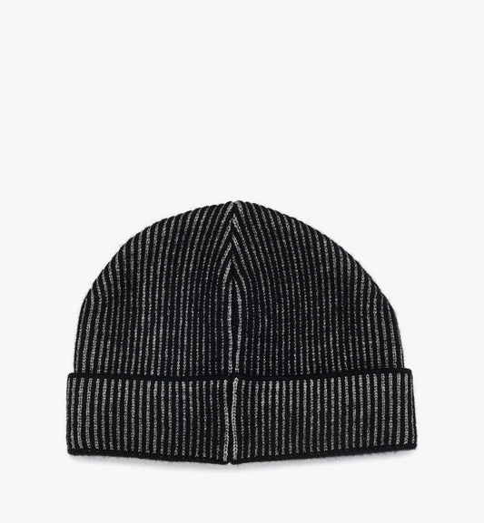 MEHGSMM01BK001-Rabot Beanie in Lurex Wool|BLACK