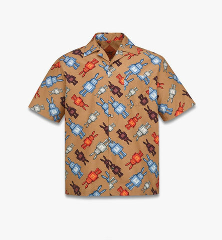 MHHGSMM02CO046-Rabot Shirt|Cognac