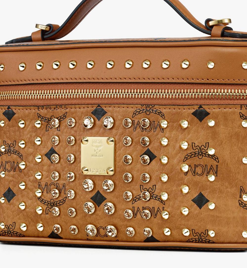MWRGATA06CO001-Rockstar Vanity Case in Gold Crystal Visetos|Cognac