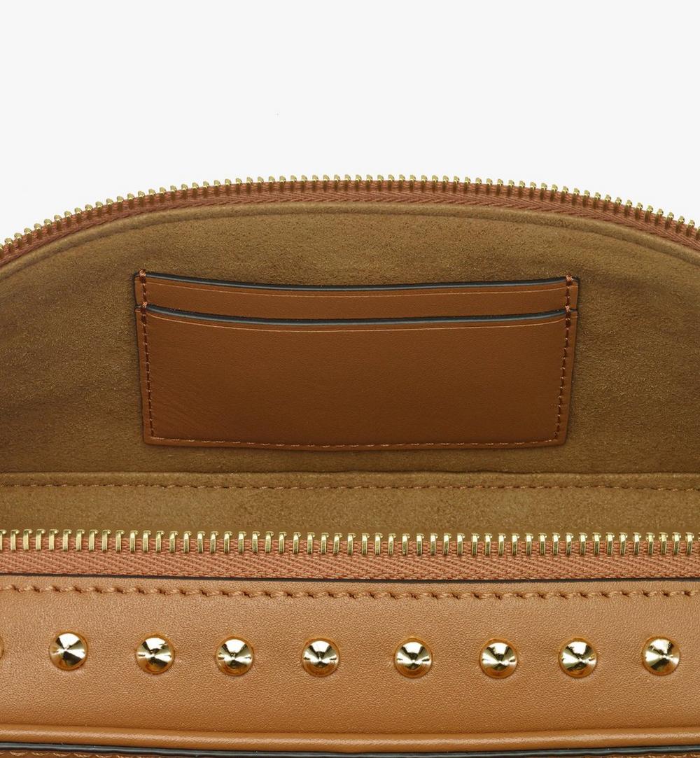 MWRGATA06CO001-Rockstar Vanity Case in Gold Crystal Visetos|Cognac