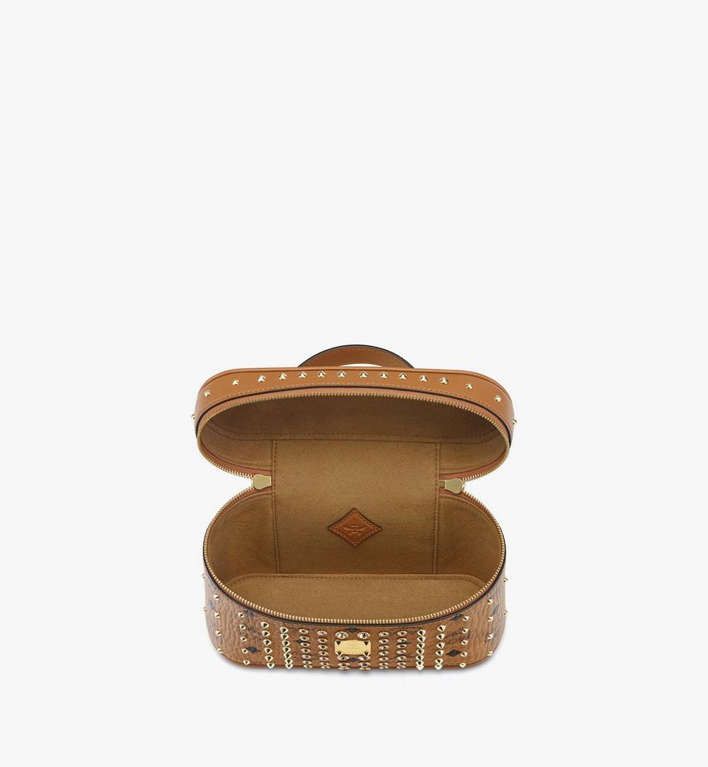 MWRGATA06CO001-Rockstar Vanity Case in Gold Crystal Visetos|Cognac
