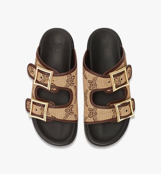 Sandals in Lauretos Raffia Jacquard image 5