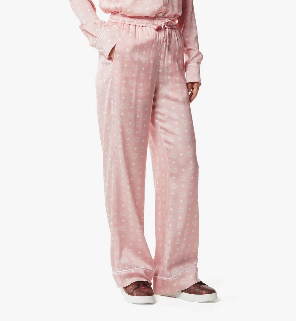 MFPGAMM05PZ038-Silk Pajama Pants|Soft Pink