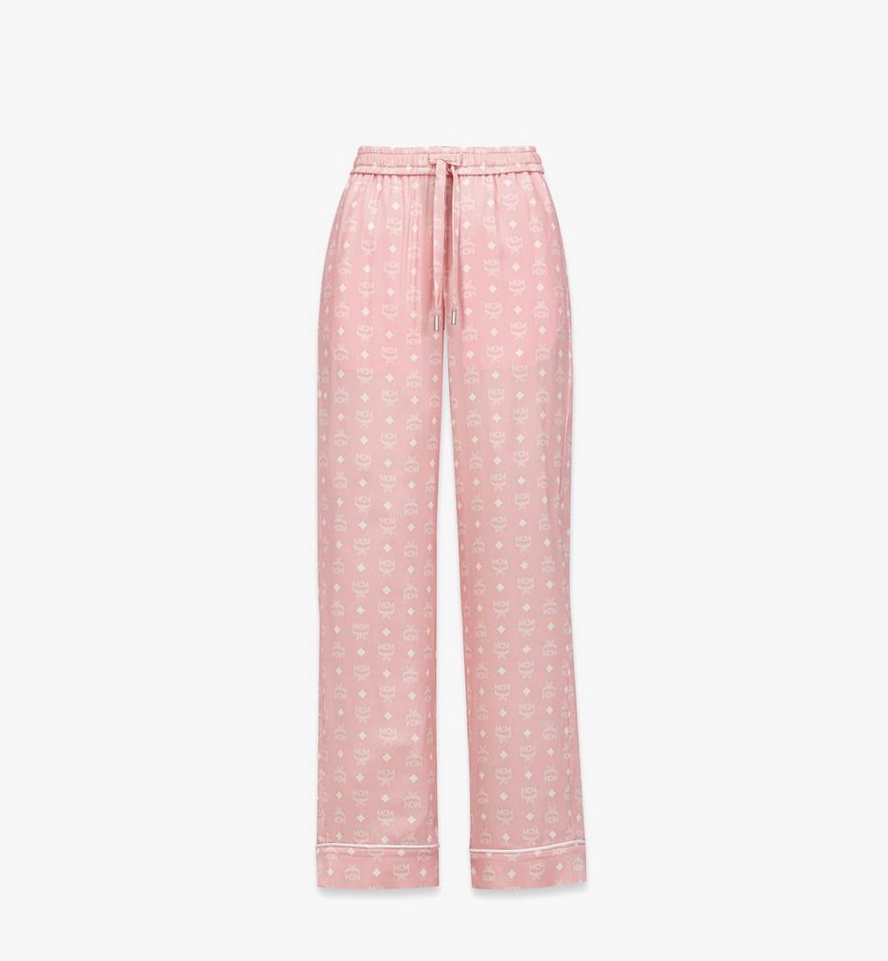 MFPGAMM05PZ038-Silk Pajama Pants|Soft Pink