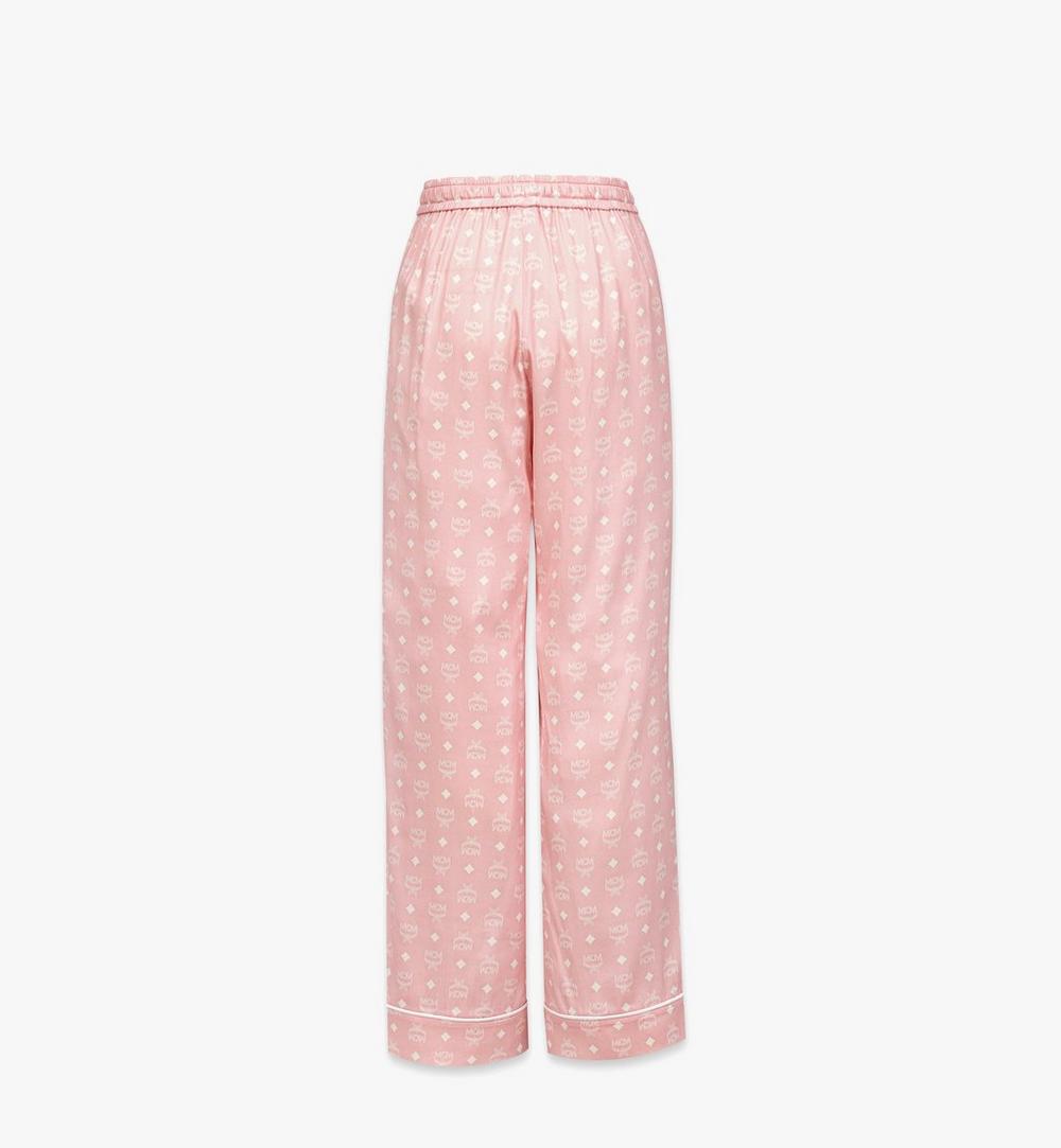 MFPGAMM05PZ040-Silk Pajama Pants|Soft Pink