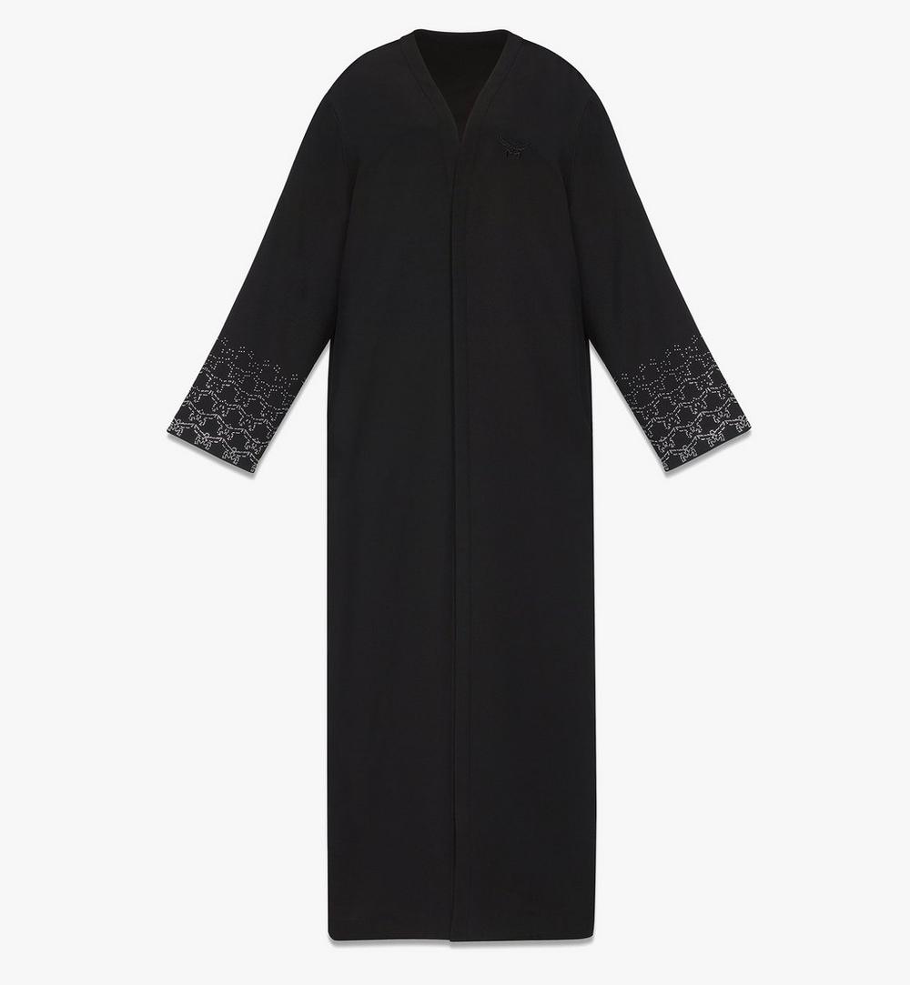 MFJFSMM06BK038-Silk Robe |Black