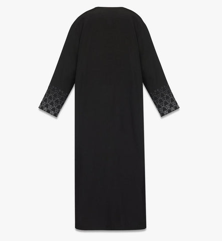 MFJFSMM06BK040-Silk Robe |Black