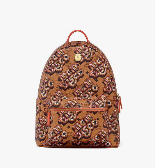 MMKGAVE02CO001-Stark Backpack in Disco Visetos|Cognac
