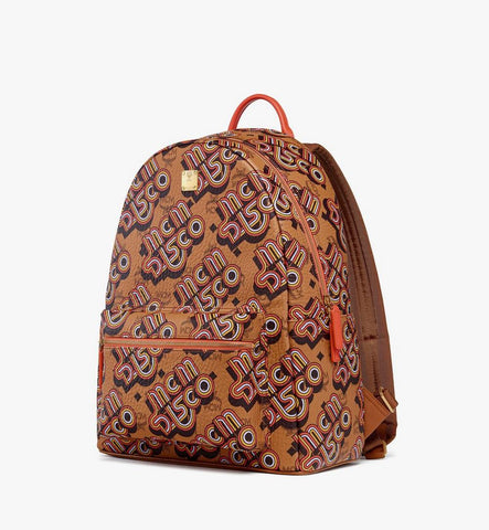 MMKGAVE02CO001-Stark Backpack in Disco Visetos|Cognac