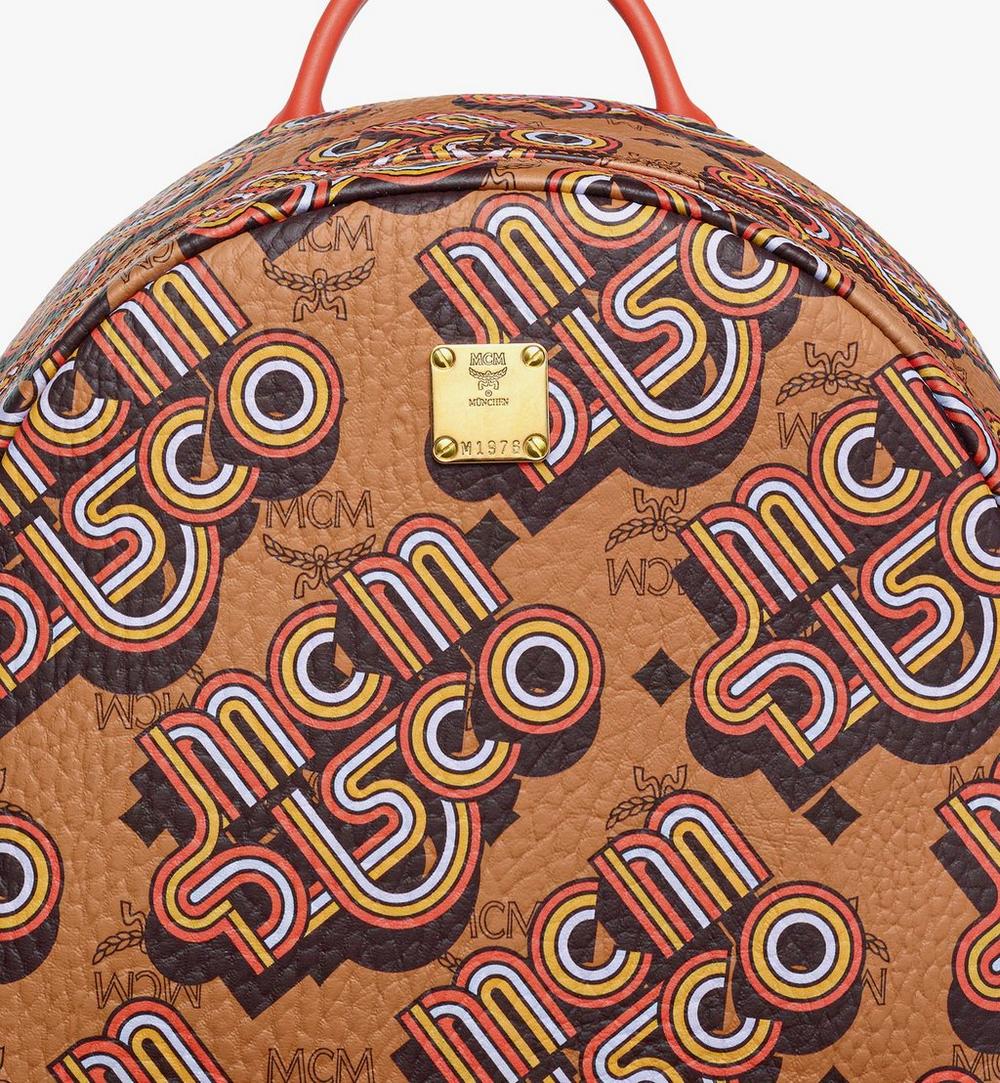 MMKGAVE02CO001-Stark Backpack in Disco Visetos|Cognac
