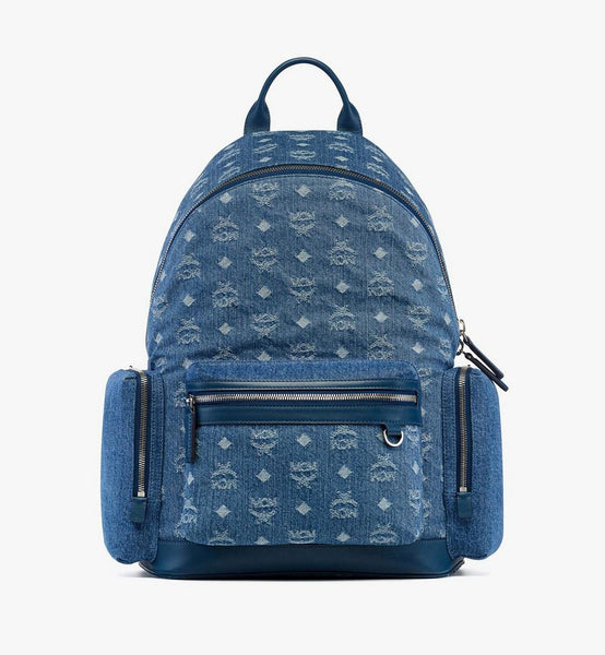 Stark Backpack In Monogram Denim Jacquard image 1