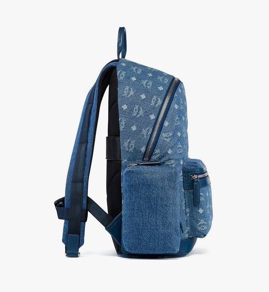 Stark Backpack In Monogram Denim Jacquard image 2