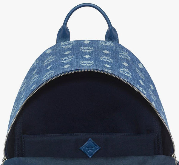 Stark Backpack In Monogram Denim Jacquard image 3