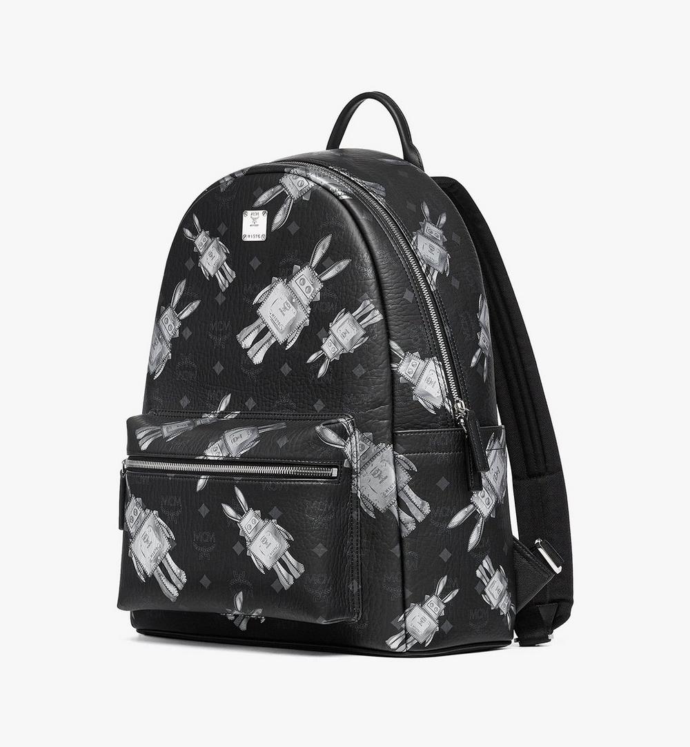 MMKGSVE06BK001-Stark Backpack in Rabot Visetos|BLACK