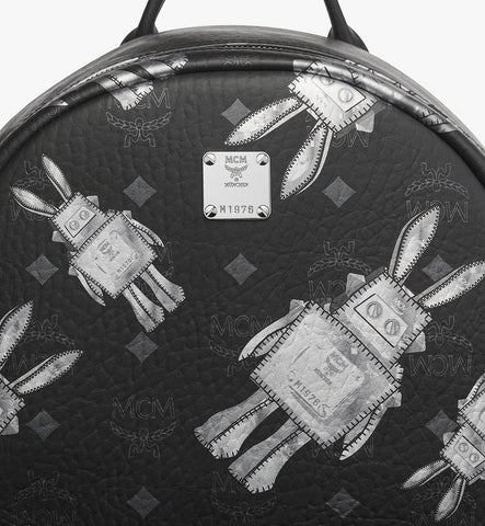 MMKGSVE06BK001-Stark Backpack in Rabot Visetos|BLACK