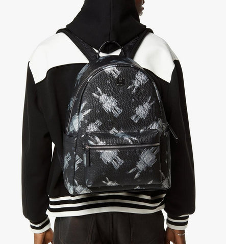 MMKGSVE06BK001-Stark Backpack in Rabot Visetos|BLACK