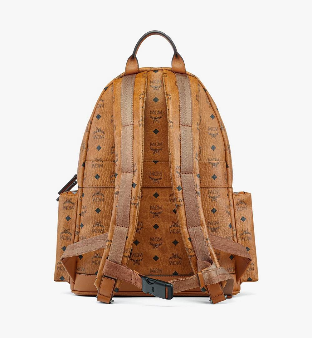 Stark Backpack in Visetos COGNAC Medium - Main Image